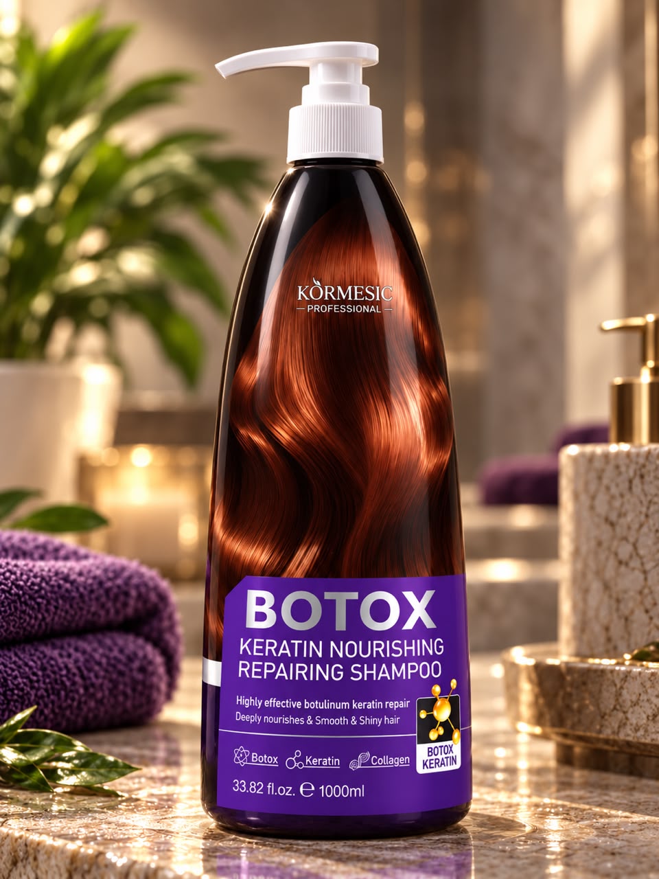 KORMESIC Botox Keratin Nourishing Repairing Shampoo