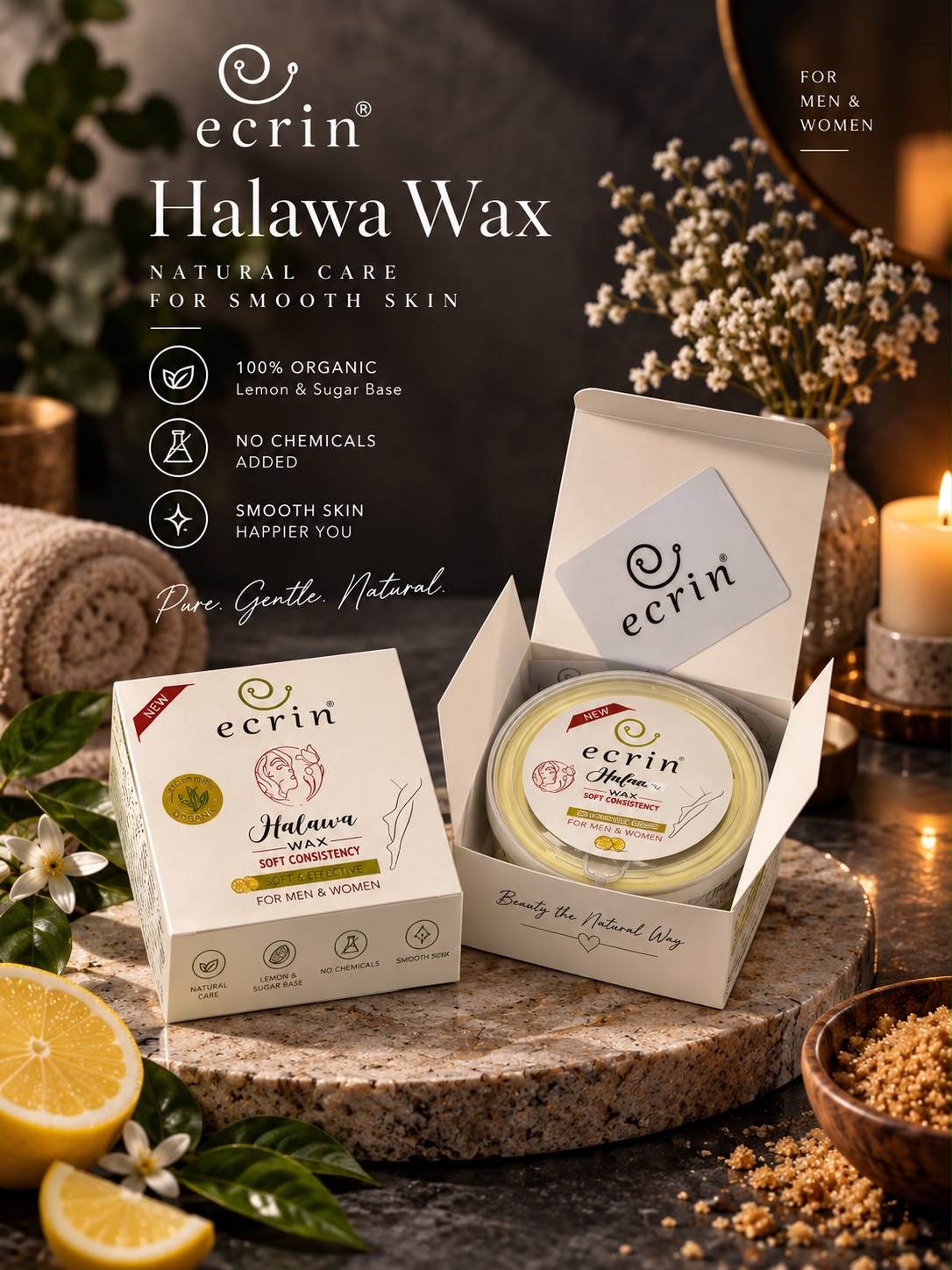 Ecrin Halawa Wax