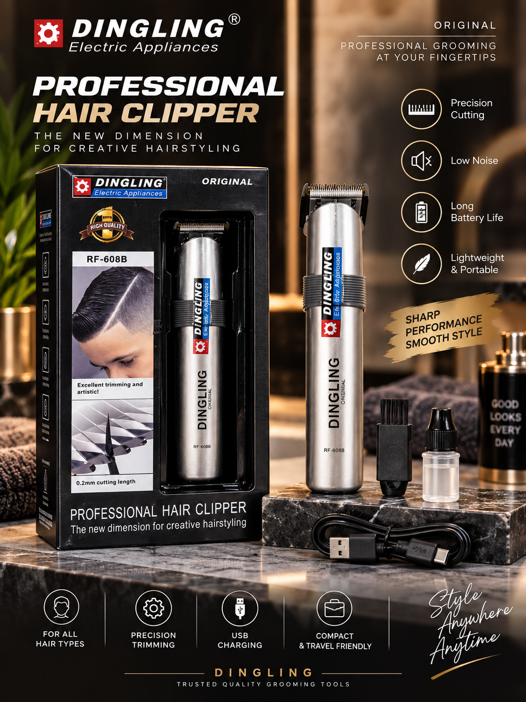 Kemei KM-T99 professional hair trimmer