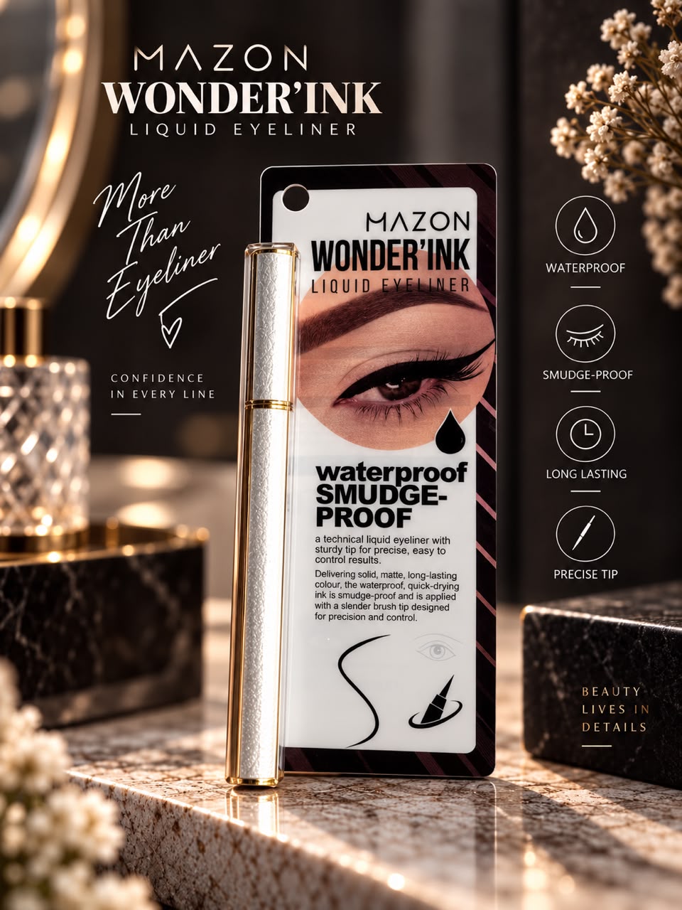 MAZON Wonder'Ink Liquid Eyeliner
