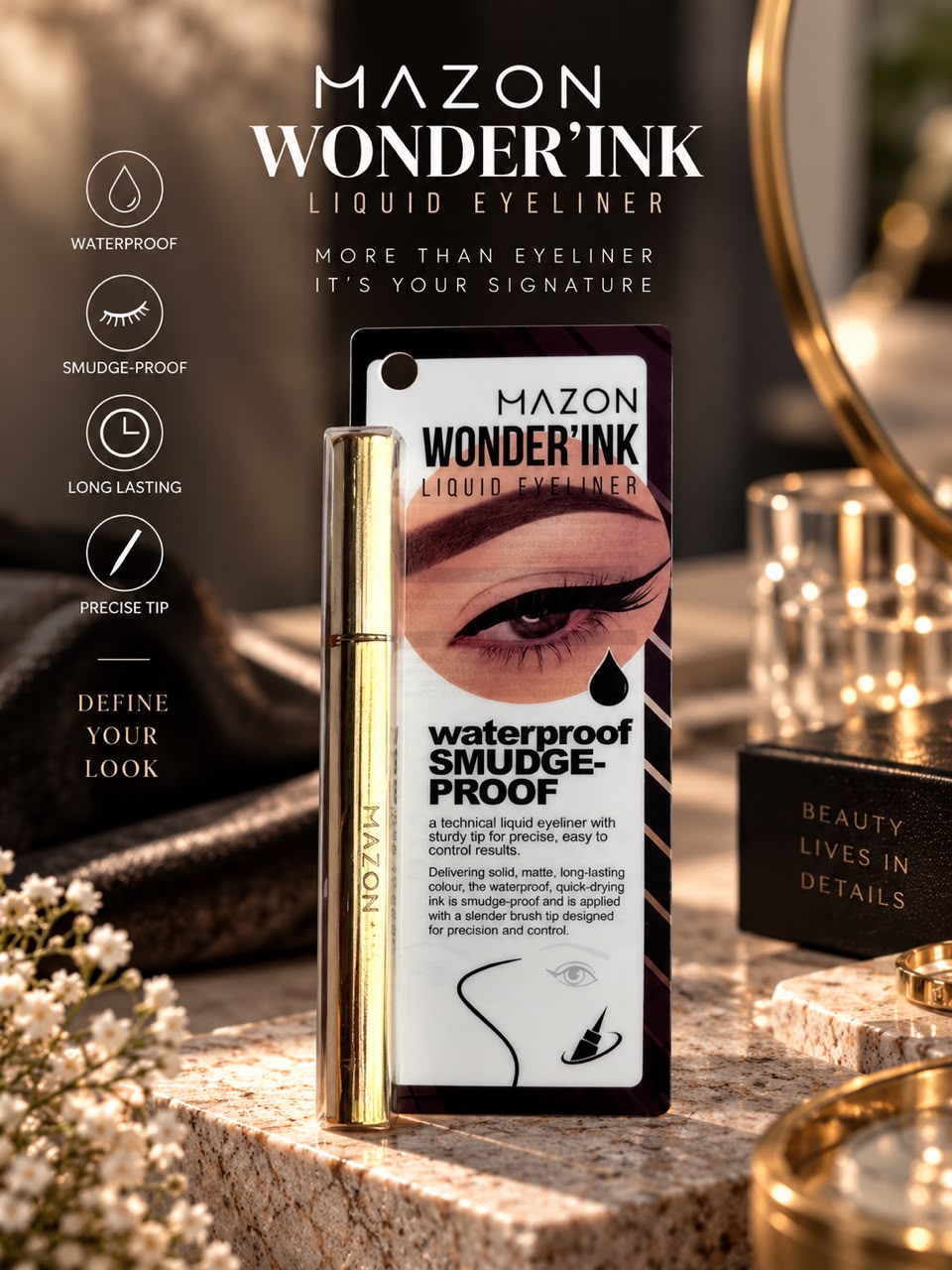 MAZON Wonder'Ink Liquid Eyeliner