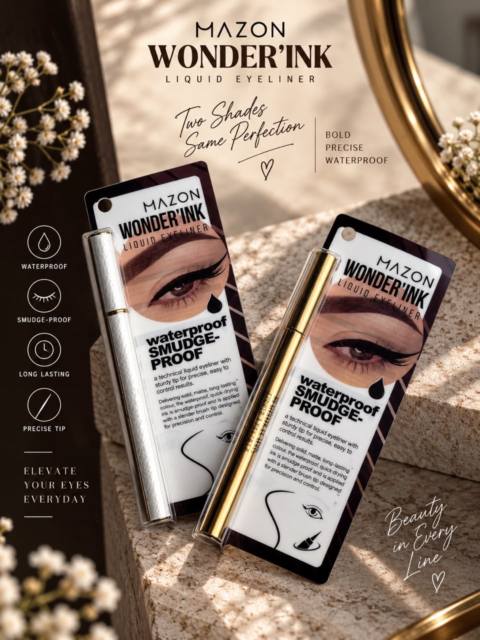 MAZON Wonder'Ink Liquid Eyeliner